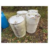 4-Poly Barrels, White