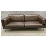 Ikea Straight Back Sofa on Chrome Legs