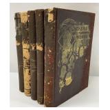 5 Volumes of The Works of Charles Dickens by