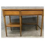 Mid Century One Drawer Kneehole Desk
