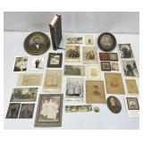 Lot of Antique Photographs & Tintypes