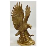 Brass Eagle Statue