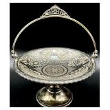 Silverplate Footed Bride