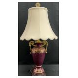 Porcelain Double Handled Lamp