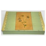 Vintage Italian Metal Divided Box