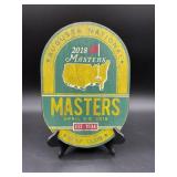 2018 Masters Hanging Wooden Sign