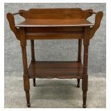Antique Wash Stand with Towel Bar