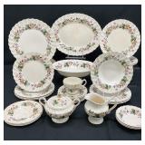 30pc of Myott Hedgerow China
