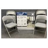 NIB Cosco Folding Table & 4 Chairs