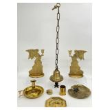 Lot of 8pc Assorted Brass Grouping