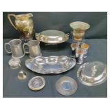 15pc Assorted Silverplate Group Lot
