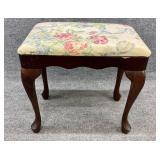 Upholstered Top Bombay Vanity Bench