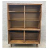 Mid Century Two Tier Bookcase