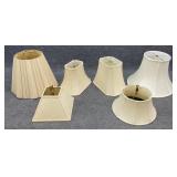 Lot of 6 Lamp Shades