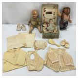 Antique / Vtg Dolls, Clothes & More
