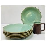 7pc Ironstone Dinnerware