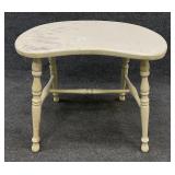 Small White Painted Stool