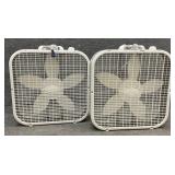 Pair of Lasko Box Fans