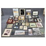 Large Lot of Photographs, Prints, and Artwork