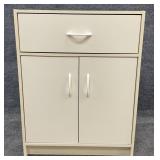 White Pressboard Cabinet
