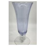 Fostoria #2470 Orchid Vase Light Blue