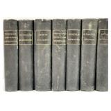 7 Vol. Washington Irving Antique Books ca. 1884