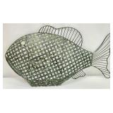Large Metal Fish Wall Decor
