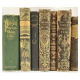 7pc Antique Poetry Books