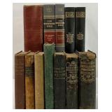 ==12pc Antique Book Grouping