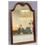 Antique Shell Carved Mirror