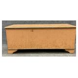 Pink Woven Lift Top Blanket Chest