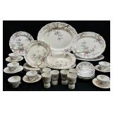 33pc Antique Booths Chinese Tree China