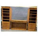 Three Piece Wall Unit