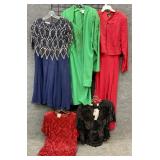 5pc Vintage Sequined Ladies Clothing