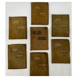 6 Vol. Little Journeys to Great Musicians Books