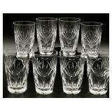 8 Waterford Crystal Ashling Tumblers