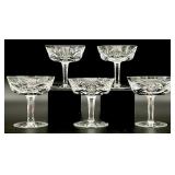 5 Waterford Crystal Ashling Tall Sherbert