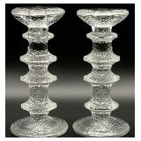Pair of Mid Century iittala Festivo Candlesticks