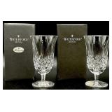 Pair of Waterford Lismore Iced Tea Glasses