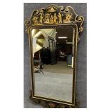 Italian Made Chinoiserie Decorated Mirror