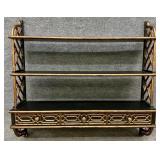 Regency Style Hanging Shelf