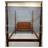 Y & J Furniture Custom Cherry Queen Size Bed