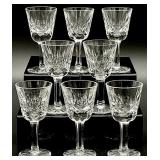 8 Waterford Lismore Cordial Glasses