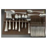 88pc Gorham Old French Flatware Set