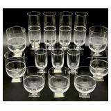 14pc Le Cirque by Vera Wang Wedgewood Glassware