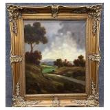 Oil on Canvas of European Castle