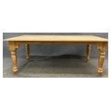 Rustic Light Pine Dining Table