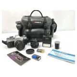 Vintage Canon AE 1 Camera with Accessories
