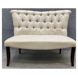 Modern Button Tufted Settee