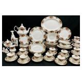 85pc Royal Albert Old Country Roses China